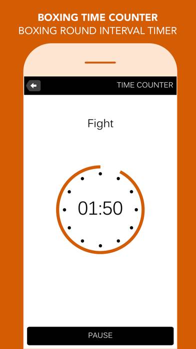 Boxing Time Counter App screenshot #3