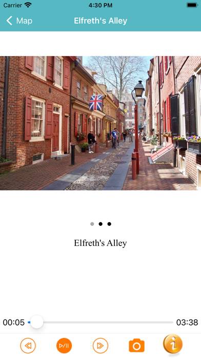 Historic Philadelphia Tour App screenshot #3