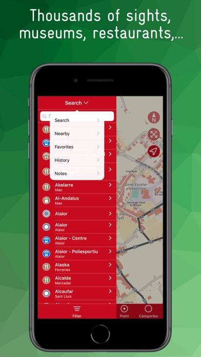 Menorca Offline Map App screenshot #4