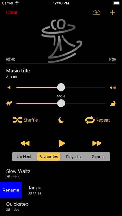 Ballroom Music Player Schermata dell'app