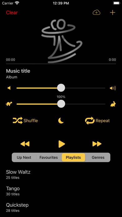 Ballroom Music Player Schermata dell'app