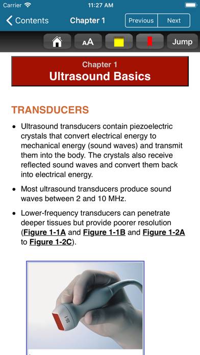 Atlas Emergency Ultrasound, 2E Captura de pantalla de la aplicación