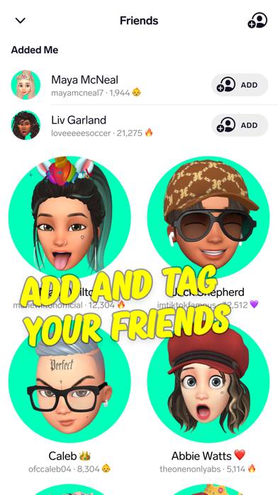 Facemoji 3D Face Emoji Avatar Captura de pantalla de la aplicación #2