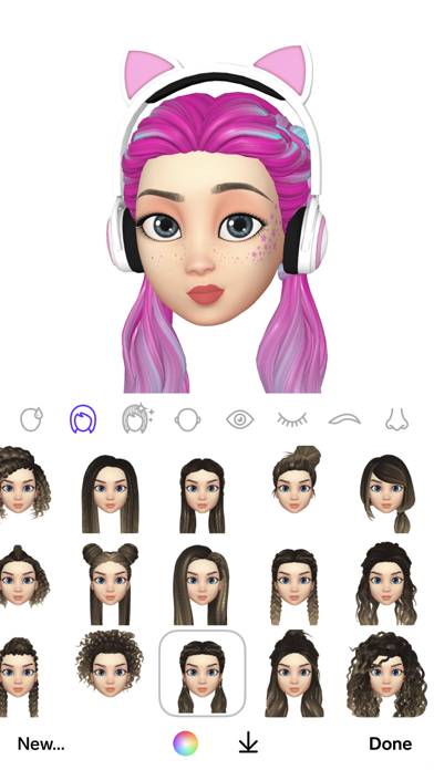 Facemoji 3D Face Emoji Avatar Schermata dell'app #4