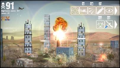 Nuclear Strike Bomber Schermata dell'app #1