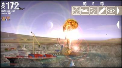 Nuclear Strike Bomber Schermata dell'app #2