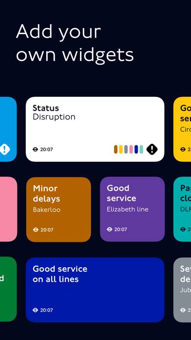 TfL Go: Live Tube, Bus & Rail Schermata dell'app #2