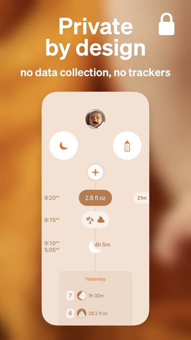 Le Baby – newborn tracker Capture d'écran de l'application #5