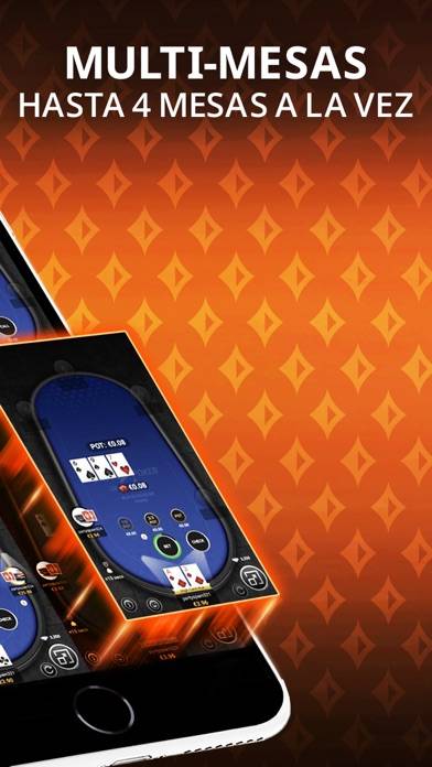 Partypoker captura de pantalla del juego