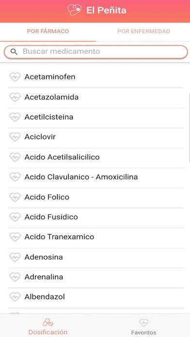 Dosis Pediátricas Captura de pantalla de la aplicación #1