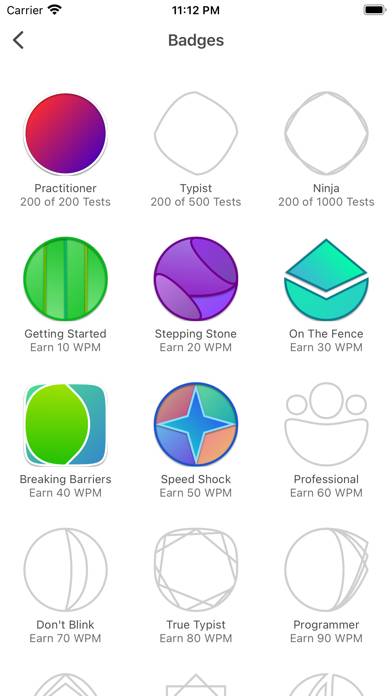 Speed Typer: WPM Typing Tests Spiel-Screenshot