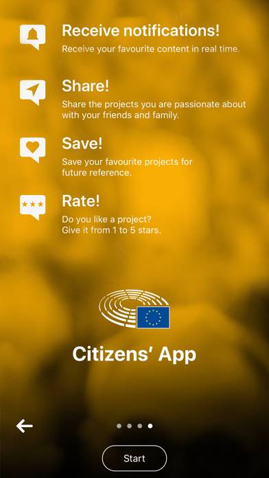 Citizens' App Schermata dell'app #4