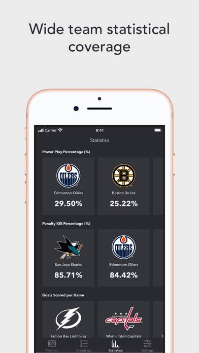 NHLive: N. America Hockey Live App screenshot