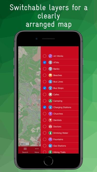 Mallorca & Cabrera Offline Map App skärmdump #3