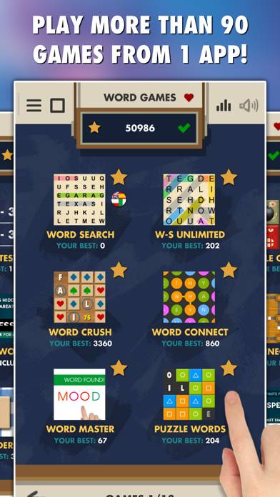 Word Games PRO 101-in-1 App screenshot #1