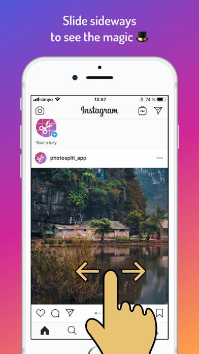 PanoSplit HD for Instagram Captura de pantalla de la aplicación #6