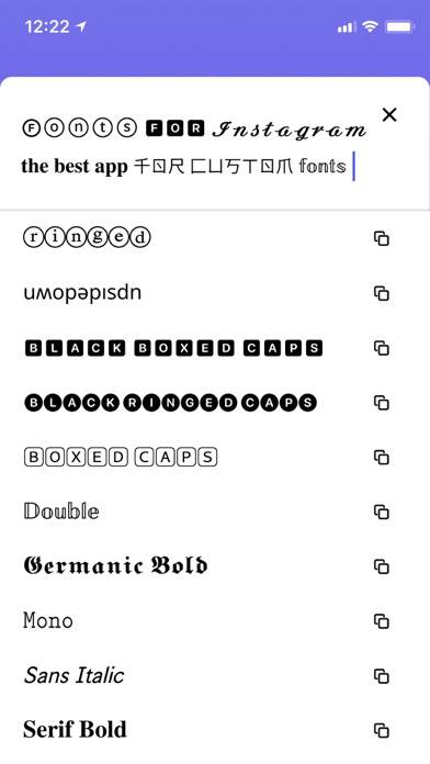 Good Fonts: Text Font Keyboard App screenshot