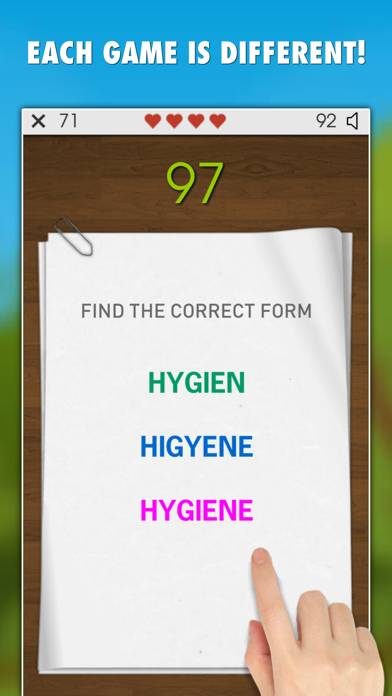 Spelling Master PRO Captura de pantalla de la aplicación #4
