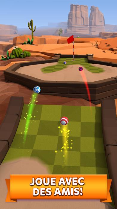 Golf Battle Captura de pantalla de la aplicación #2
