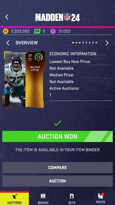 Madden NFL 25 Companion App screenshot