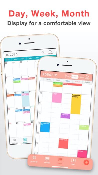 Simple Calendar: To Do Planner App screenshot #2