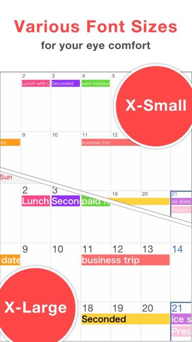 Simple Calendar: To Do Planner Captura de pantalla de la aplicación #5