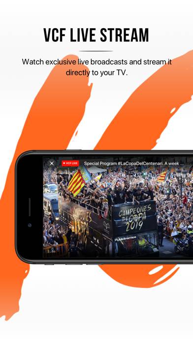 Valencia CF Captura de pantalla de la aplicación #5