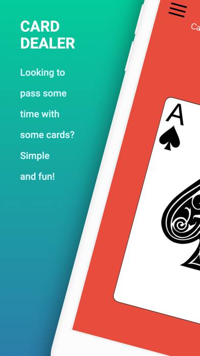 CardDealer: Simply 1 or 2 Plus Schermata dell'app #1
