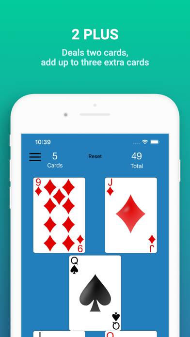 CardDealer: Simply 1 or 2 Plus Schermata dell'app #3