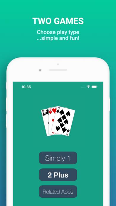 CardDealer: Simply 1 or 2 Plus Schermata dell'app #5