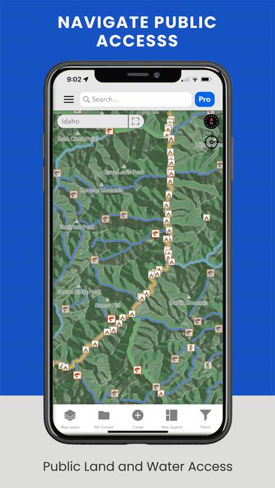 TroutRoutes: Fly Fishing Maps App screenshot