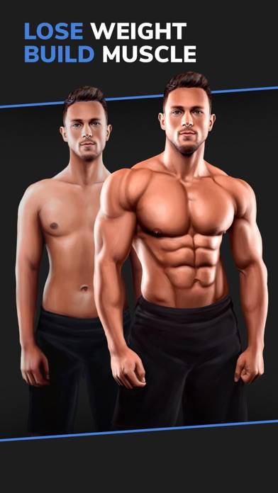Workouts For Men: Gym & Home Captura de pantalla de la aplicación #1