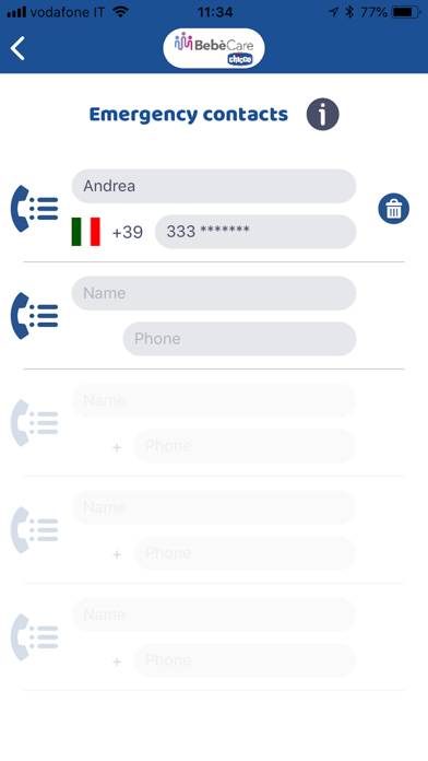 Chicco BebèCare App screenshot #3