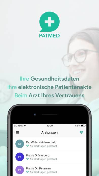PatMed App-Screenshot #1