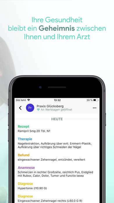 PatMed App-Screenshot #2
