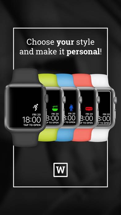 Watchimise-Minimal Watch Faces Captura de pantalla de la aplicación #1