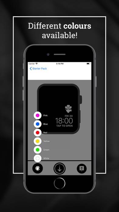 Watchimise-Minimal Watch Faces Captura de pantalla de la aplicación #4