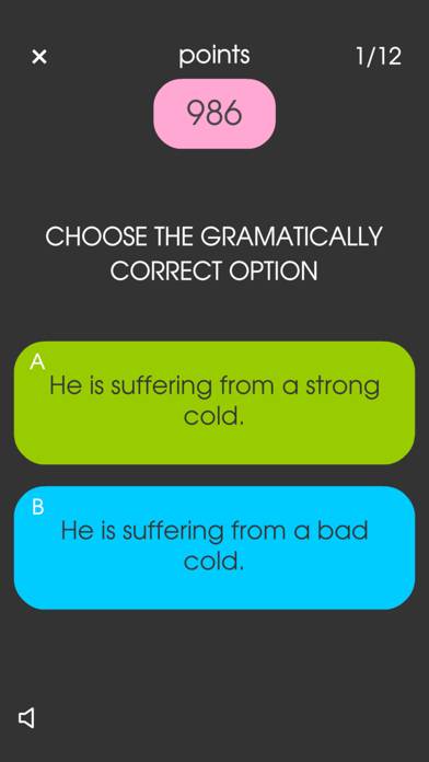 My English Grammar Test PRO App screenshot #3