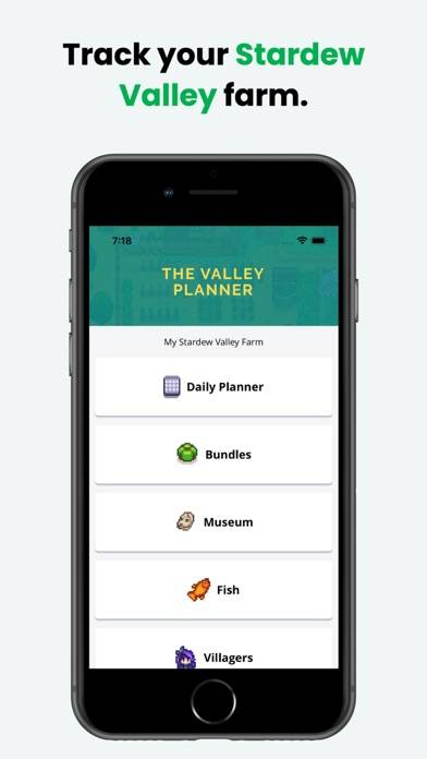 The Valley Planner Capture d'écran de l'application #1