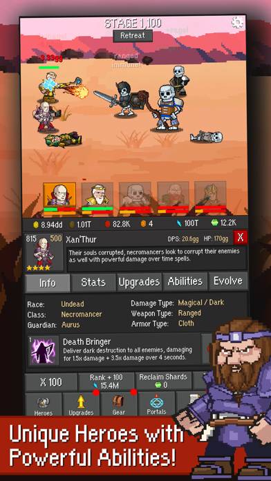 Idle Guardians: Idle RPG Games App screenshot #2