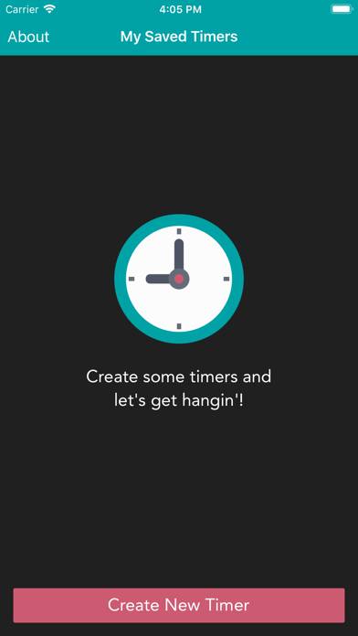 HangTime - a hangboarding app capture d'écran