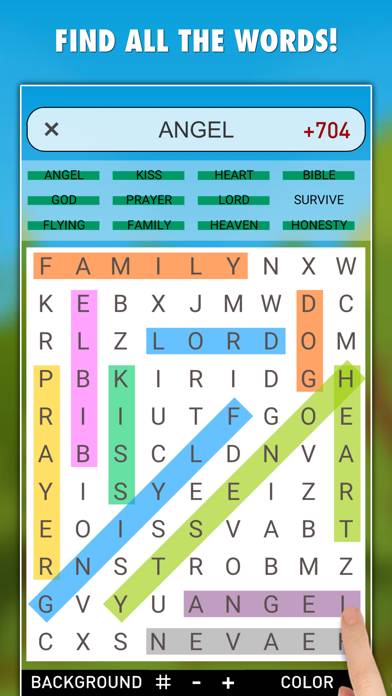 Word Search Daily PRO App screenshot #1