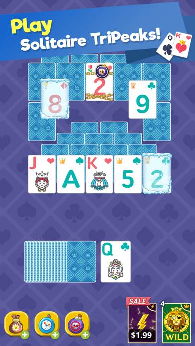 Theme Solitaire: Tripeaks game App screenshot #3