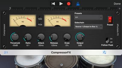 Audio Compressor AUv3 Plugin Schermata dell'app