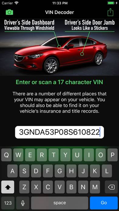 Check VIN Decoder Captura de pantalla de la aplicación #6