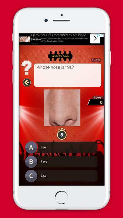 STEPS Trivia Game App screenshot #4