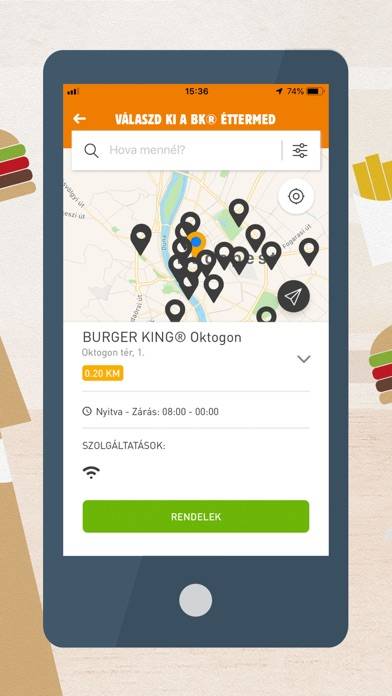 BURGER KING Magyarország App-Screenshot #2
