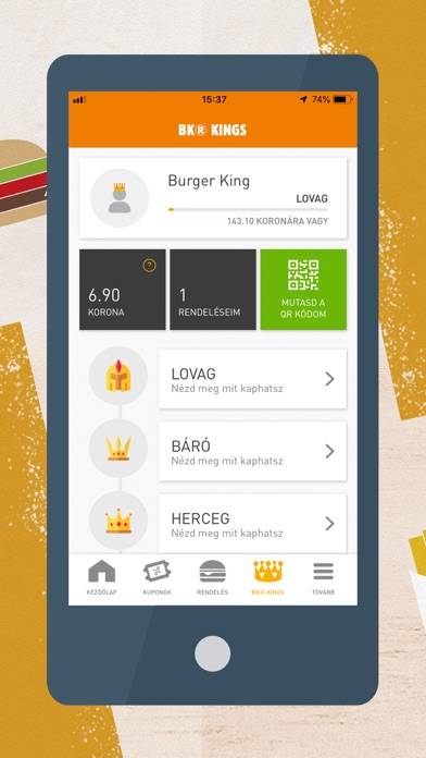 BURGER KING Magyarország App-Screenshot #4