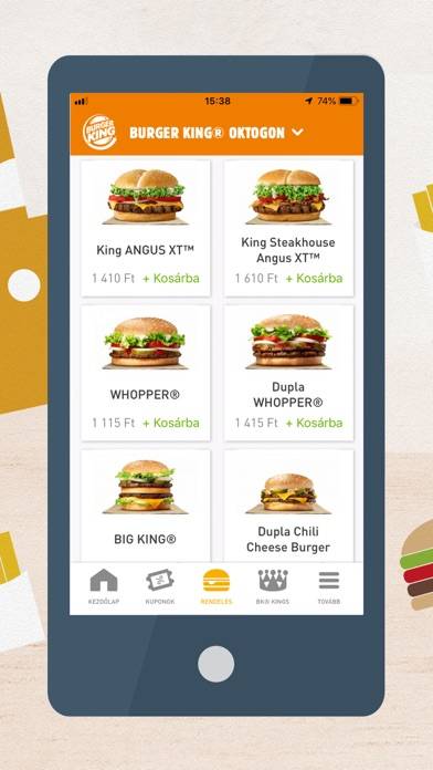 BURGER KING Magyarország App-Screenshot #5