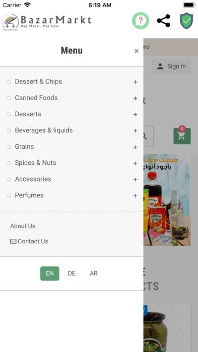 Bazarmarkt App screenshot #2